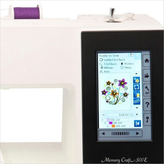 Вышивальная машина Janome Memory Craft 500E фото 2741