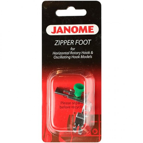 Лапка узкая для вшивания молнии Janome 200342003 фото 3177