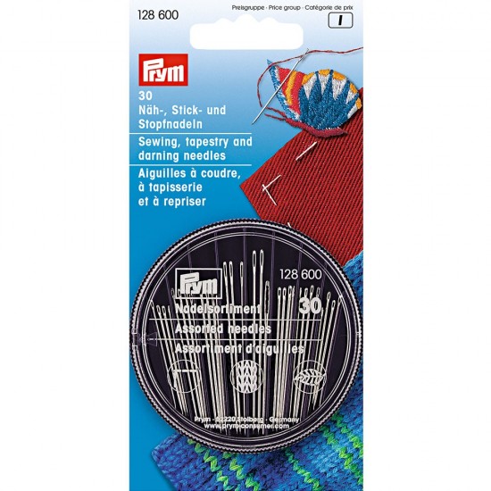 Иглы Prym 128600 швейные, вышивальные и штопальные в ассортименте фото 3395