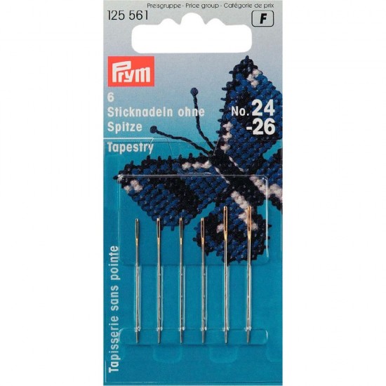 Иглы Prym 125561 без острия для вышивания крестиком №24-26 фото 3404