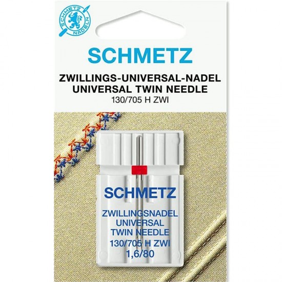 Schmetz Twin Universal №80/1.6