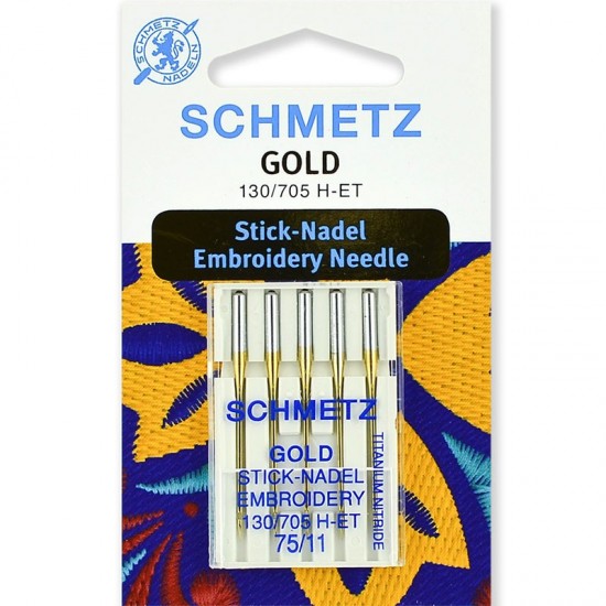 Schmetz Gold Embroidery №75