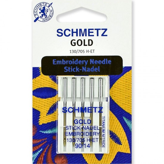 Schmetz Gold Embroidery №90