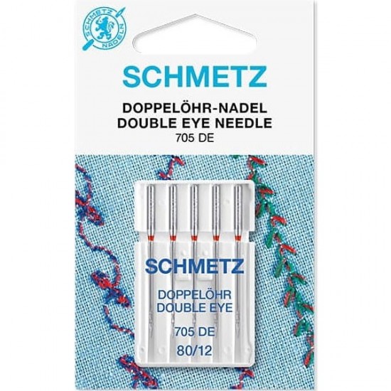 Schmetz Double Eye №80