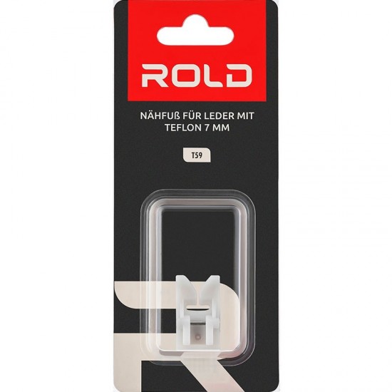 Лапка для кожи тефлоновая 7 мм Rold T59