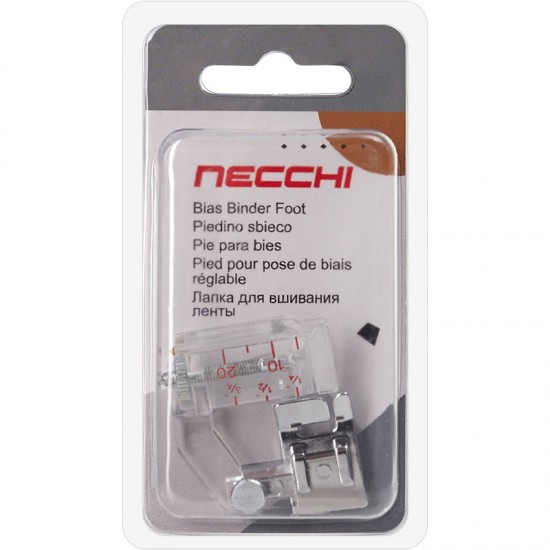 Лапка Necchi U2-N20-014 для косой бейки с линейкой фото 6806