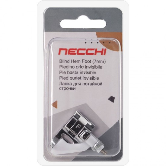 Лапка Necchi U2-N20-004 для потайной строчки фото 6815