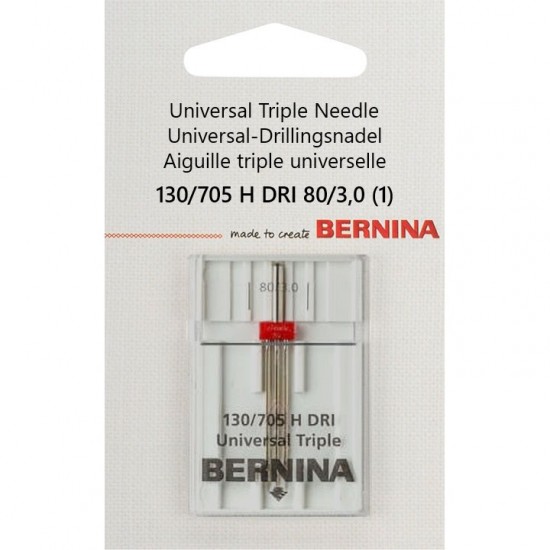 002 529 71 00 Bernina 130/705 H DRI 80/3.0 иглы тройные 1 шт.