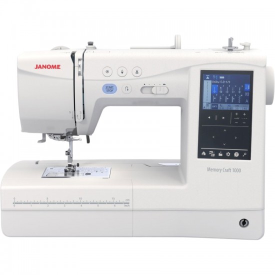 Швейно-вишивальна машина Janome Memory Craft 1000 фото 8145