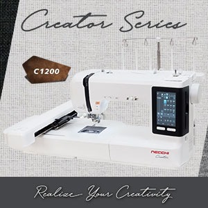 Вышивальная машина Necchi C1200: передовые технологии для настоящих мастеров
