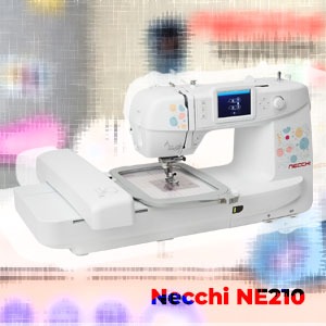 Necchi NE210 - швейно-вишивальна машина, в яку ви закохаєтеся з першої строчки