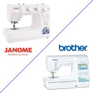 Какая швейная машинка лучше Brother или Janome