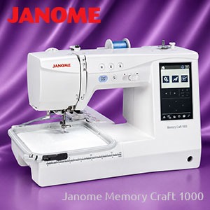 Janome MC 1000: швейно-вышивальный комплекс для творческих проектов